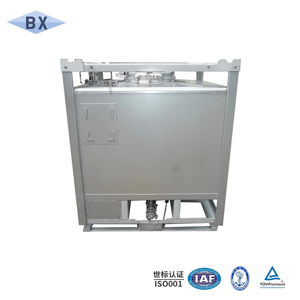 Roostevabast terasest hoiustamispaak IBC